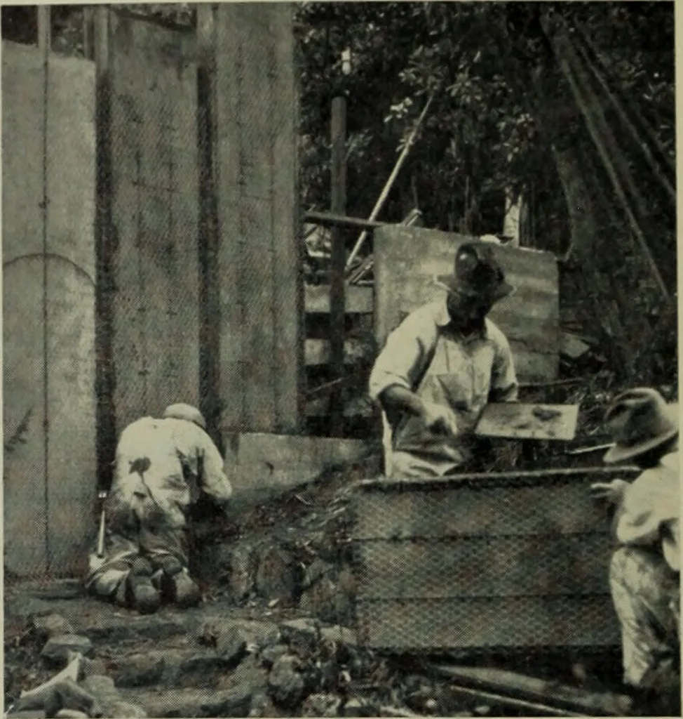 An illustration from Architect and engineer, 1905, leaf 619