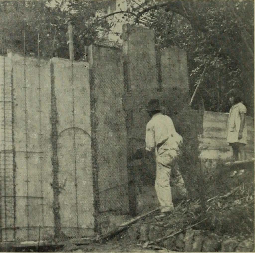 An illustration from Architect and engineer, 1905, leaf 619