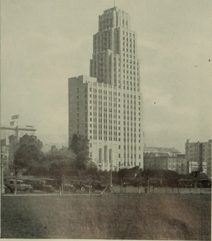 An illustration from Architect and engineer, 1905, leaf 637