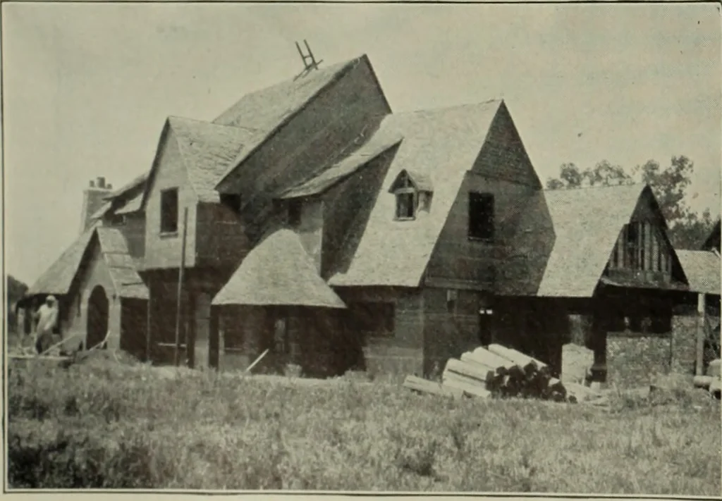 An illustration from Architect and engineer, 1905, leaf 639