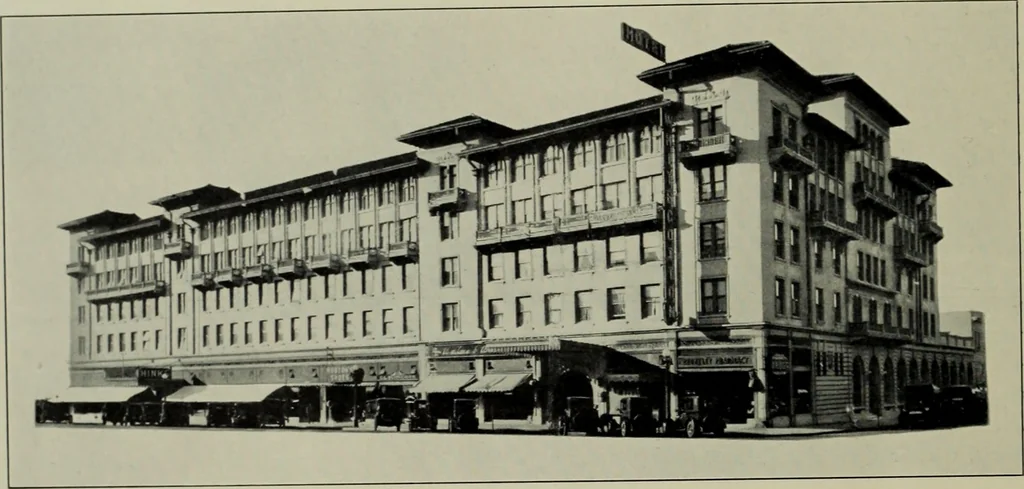An illustration from Architect and engineer, 1905, leaf 645