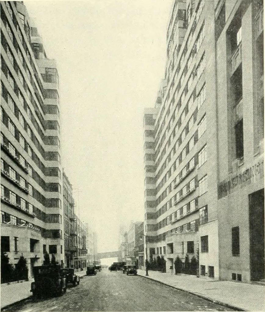 An illustration from Architect and engineer, 1905, leaf 106