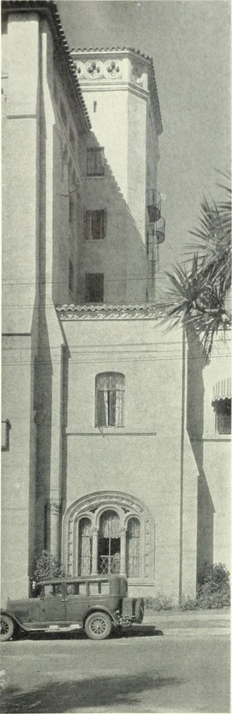 An illustration from Architect and engineer, 1905, leaf 14