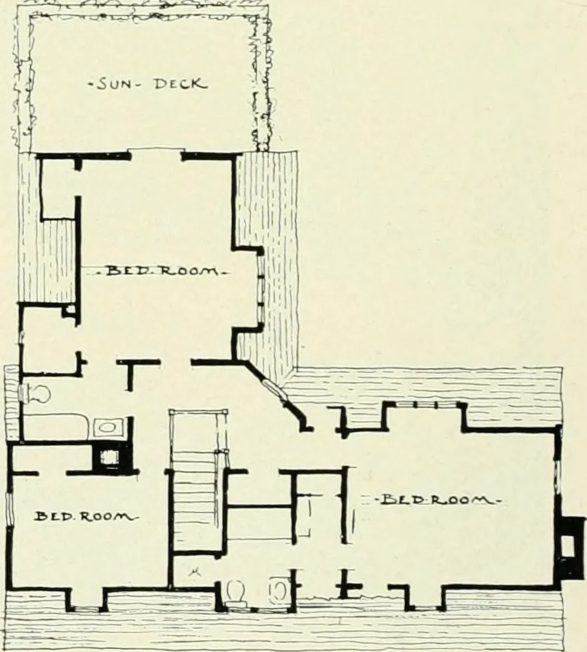 An illustration from Architect and engineer, 1905, leaf 147