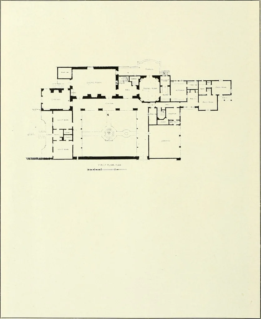 An illustration from Architect and engineer, 1905, leaf 151