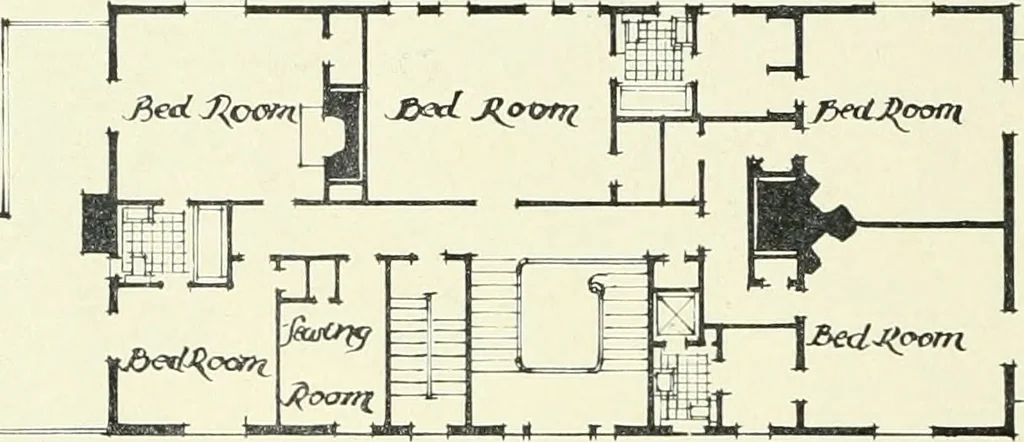 An illustration from Architect and engineer, 1905, leaf 167
