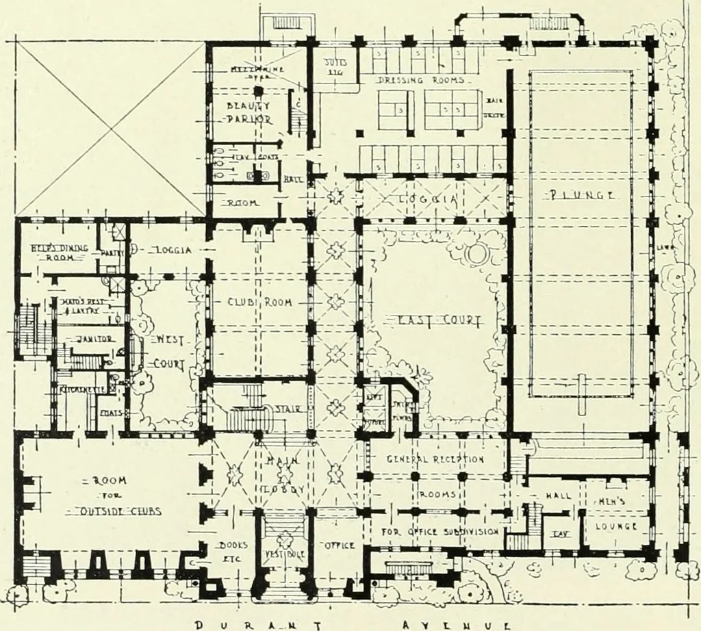 An illustration from Architect and engineer, 1905, leaf 17