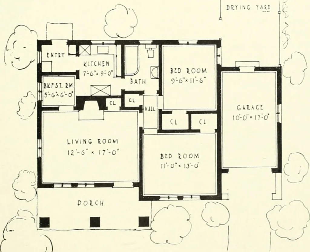 An illustration from Architect and engineer, 1905, leaf 172
