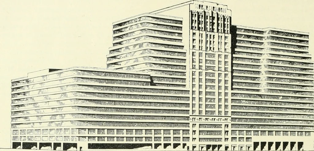 An illustration from Architect and engineer, 1905, leaf 209