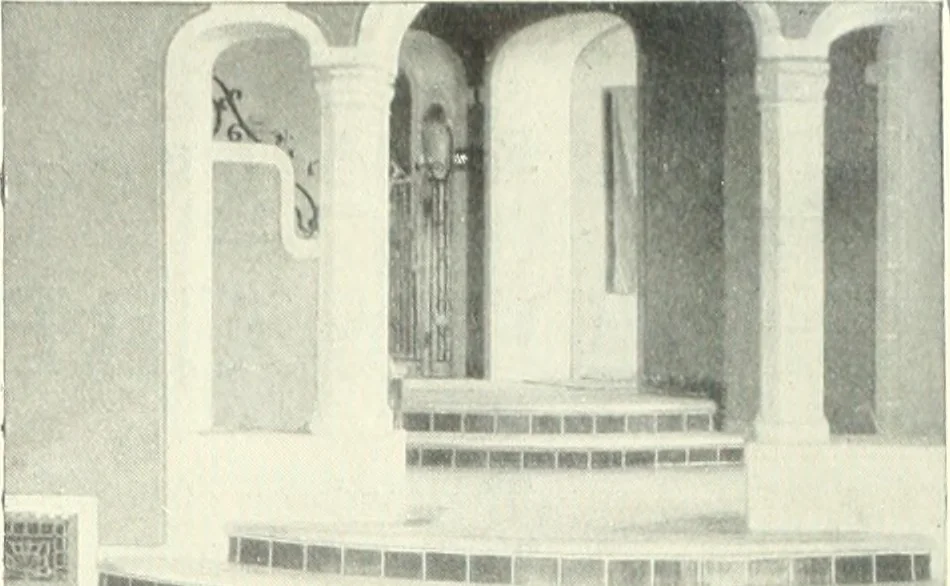 An illustration from Architect and engineer, 1905, leaf 218