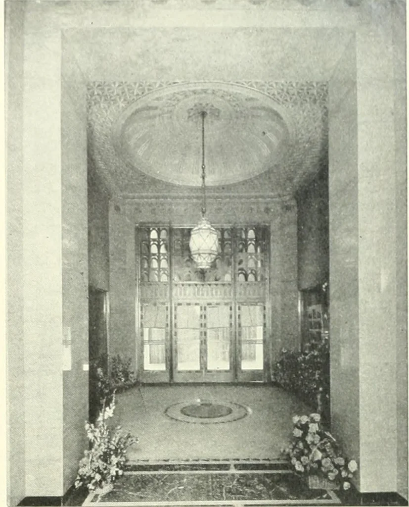 An illustration from Architect and engineer, 1905, leaf 222