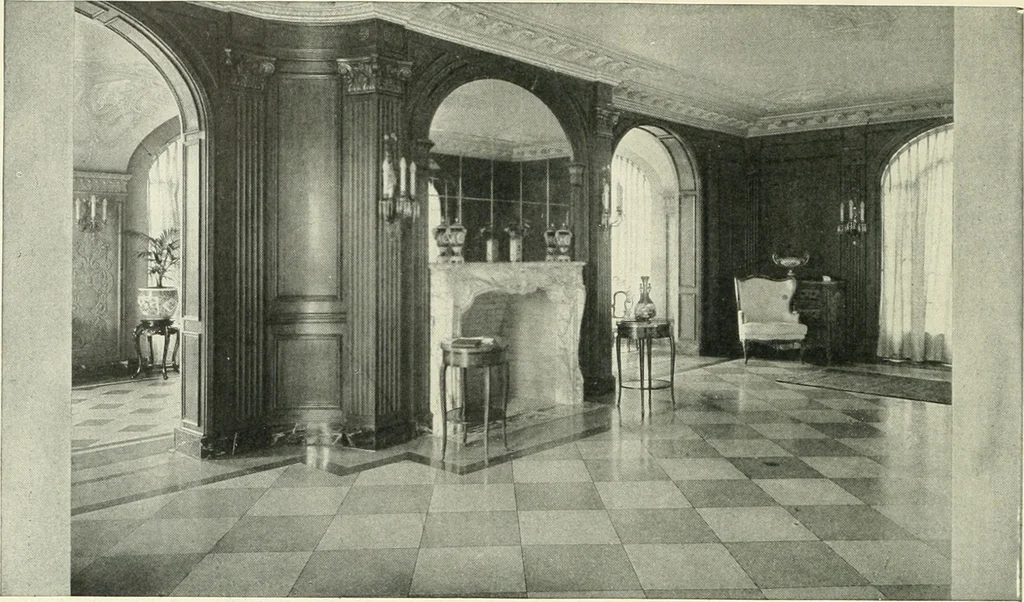 An illustration from Architect and engineer, 1905, leaf 251