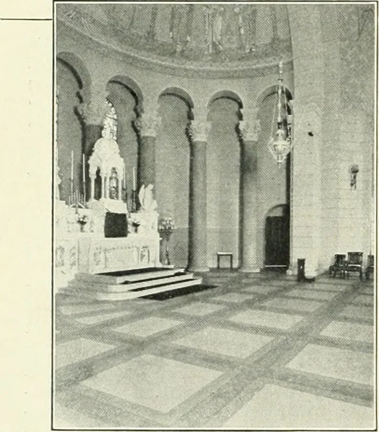 An illustration from Architect and engineer, 1905, leaf 251