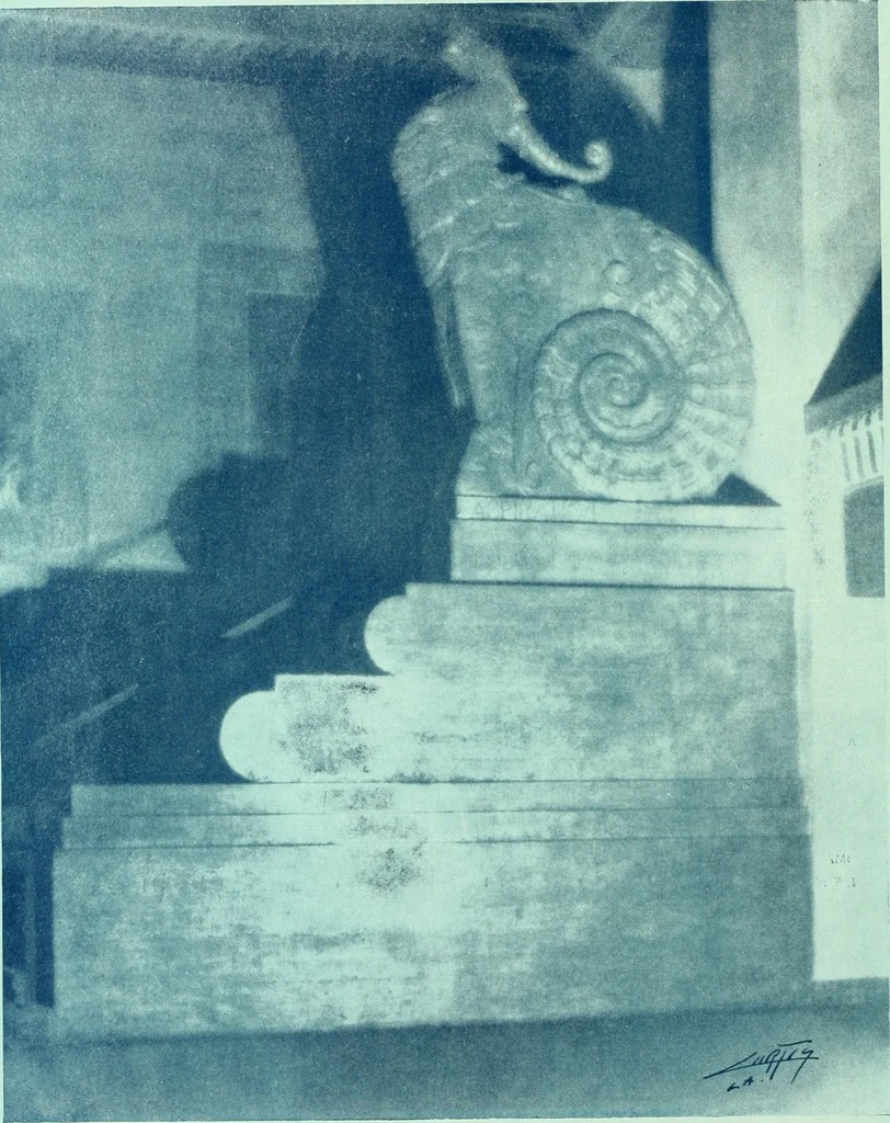 An illustration from Architect and engineer, 1905, leaf 253