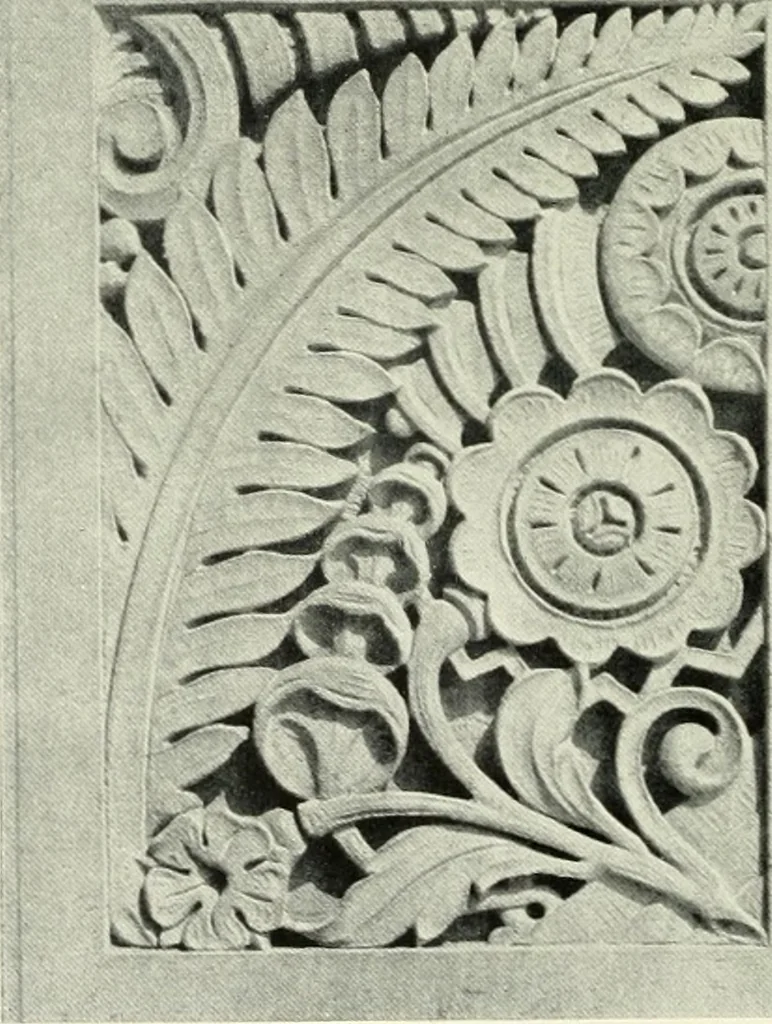 An illustration from Architect and engineer, 1905, leaf 263