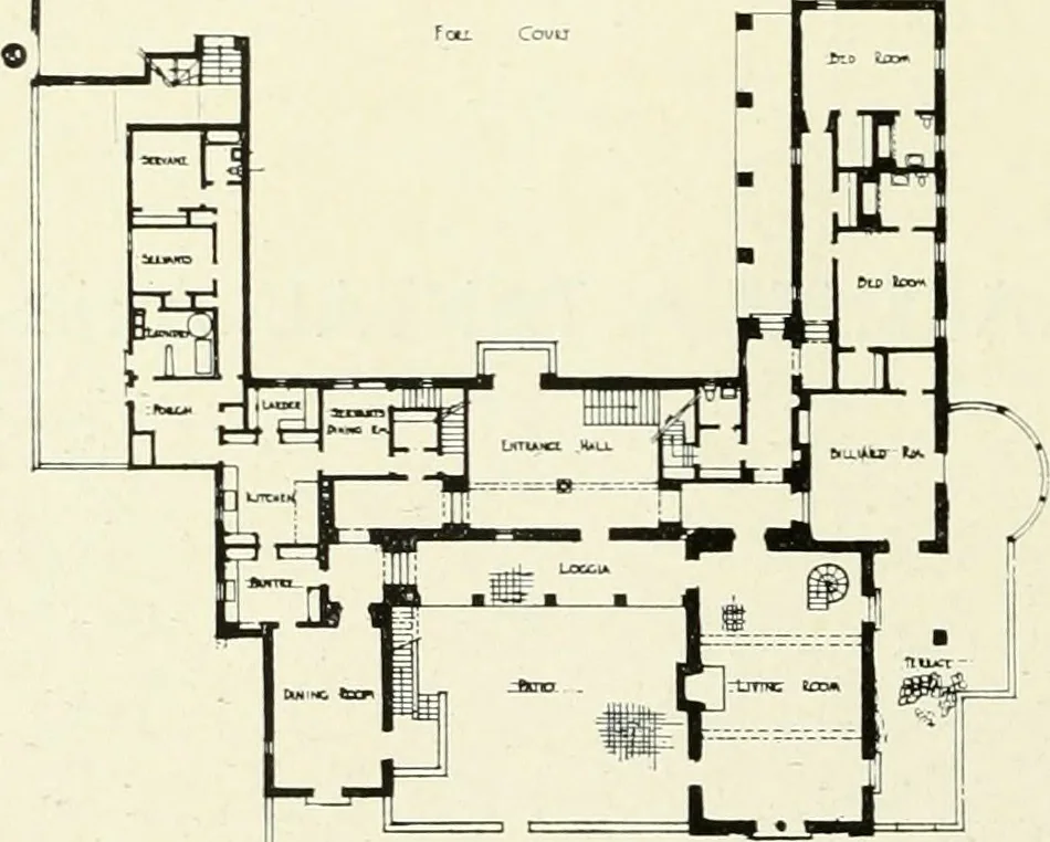 An illustration from Architect and engineer, 1905, leaf 269