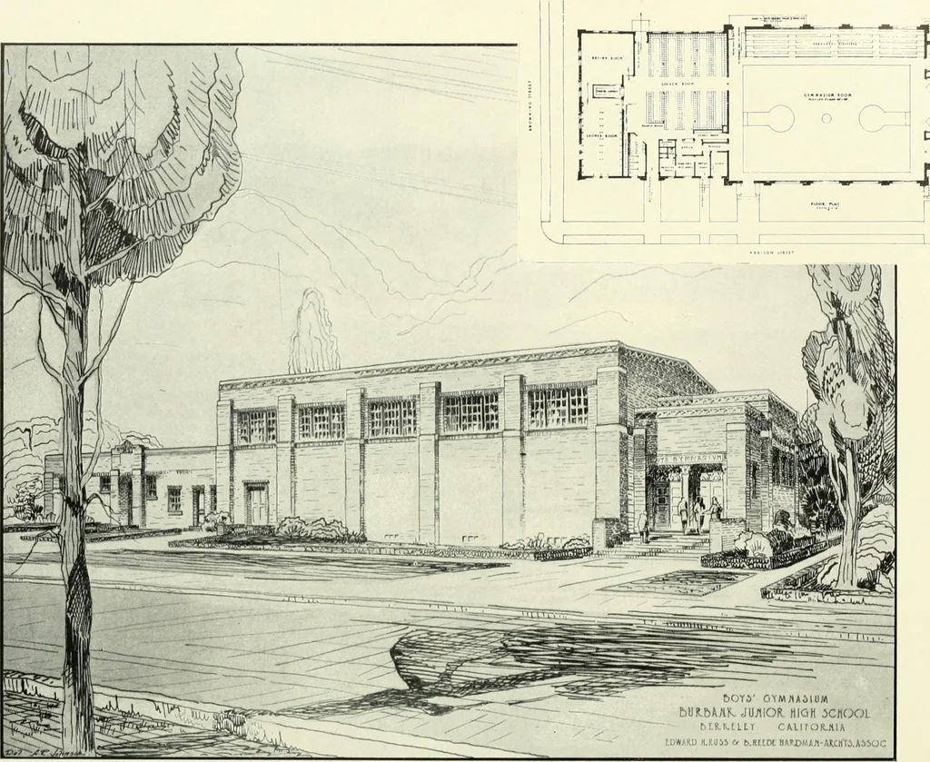 An illustration from Architect and engineer, 1905, leaf 275