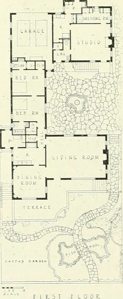 An illustration from Architect and engineer, 1905, leaf 277