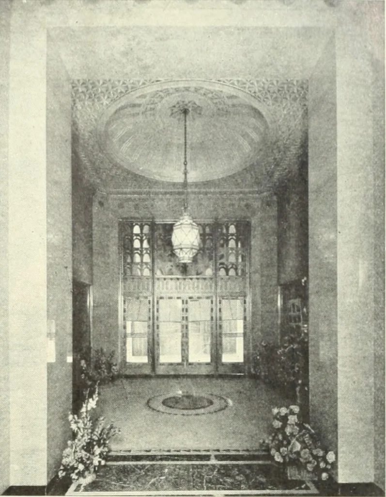 An illustration from Architect and engineer, 1905, leaf 334