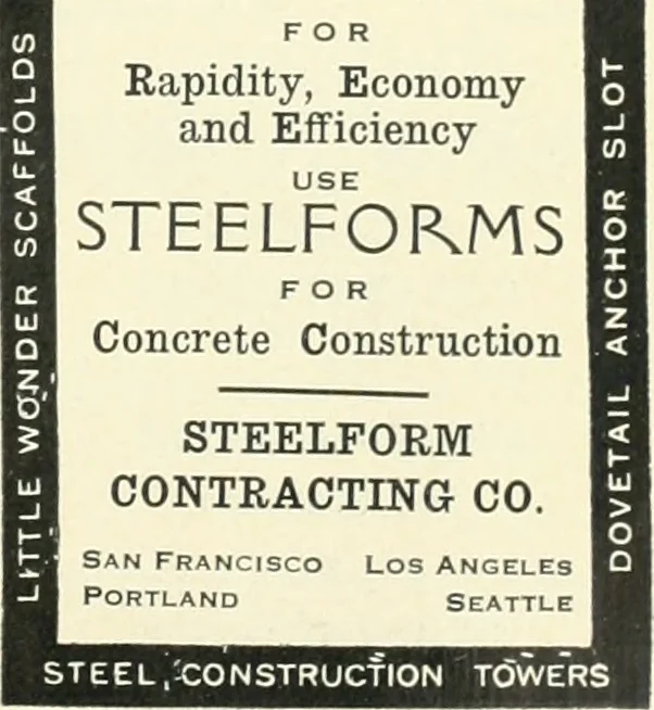An illustration from Architect and engineer, 1905, leaf 356