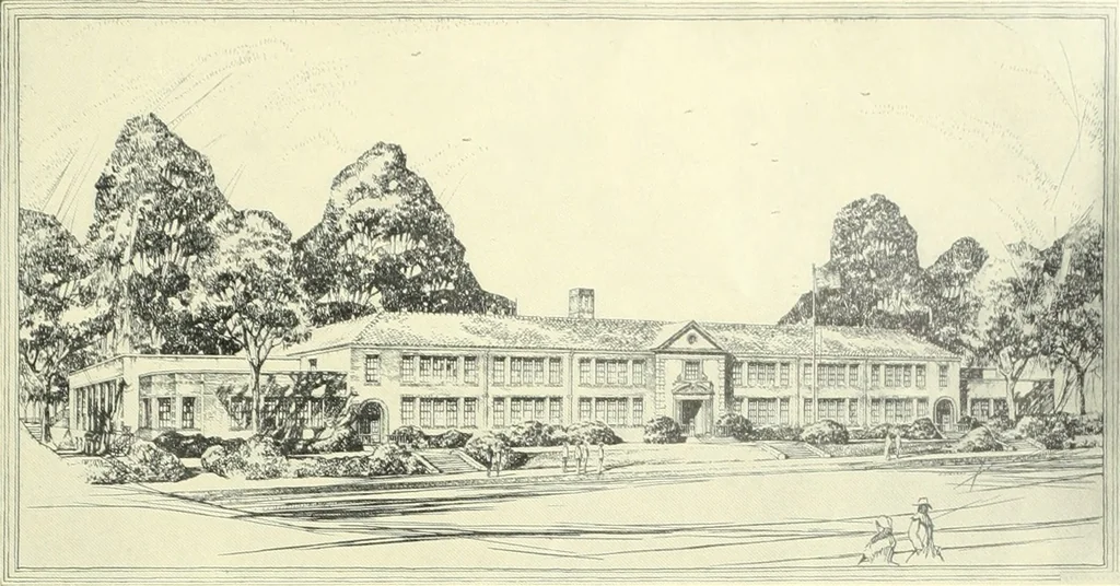 An illustration from Architect and engineer, 1905, leaf 386