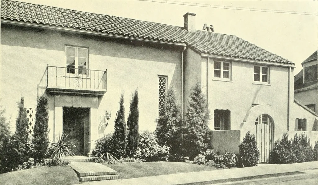 An illustration from Architect and engineer, 1905, leaf 392