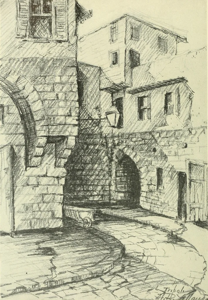 An illustration from Architect and engineer, 1905, leaf 399
