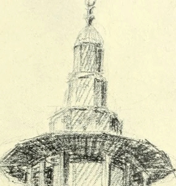 An illustration from Architect and engineer, 1905, leaf 400