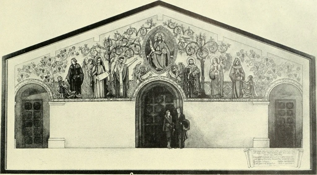 An illustration from Architect and engineer, 1905, leaf 402