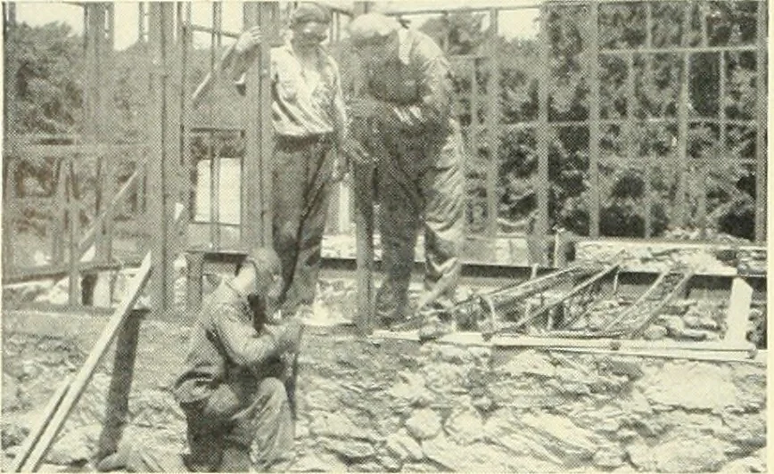 An illustration from Architect and engineer, 1905, leaf 417