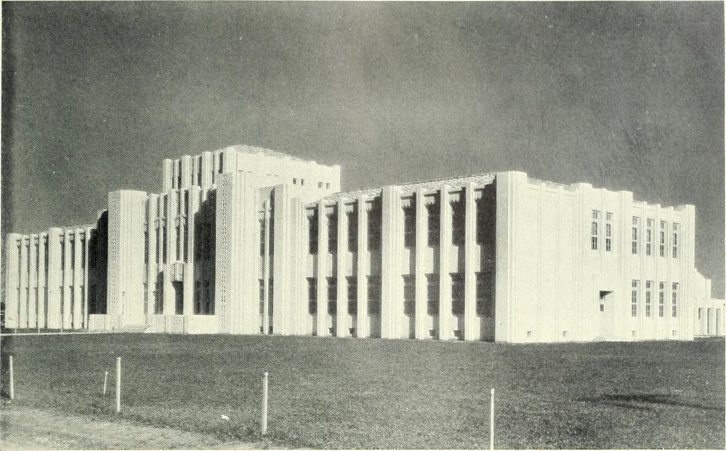 An illustration from Architect and engineer, 1905, leaf 42