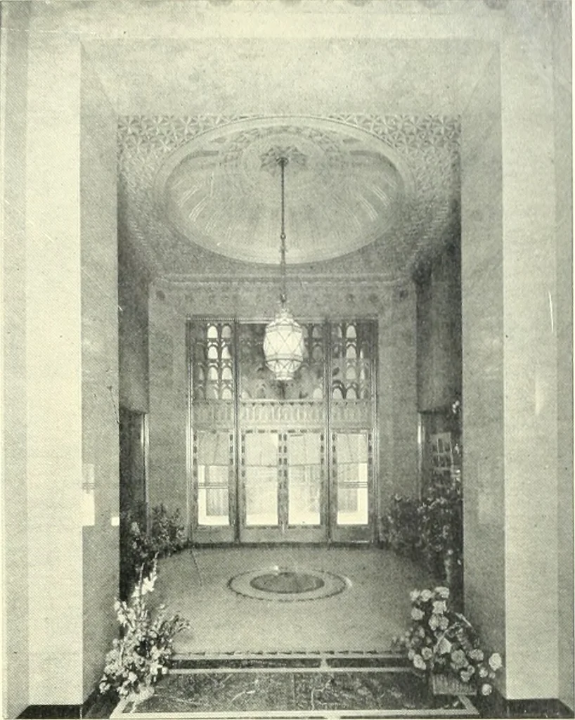 An illustration from Architect and engineer, 1905, leaf 446