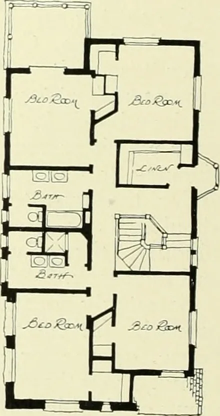 An illustration from Architect and engineer, 1905, leaf 477