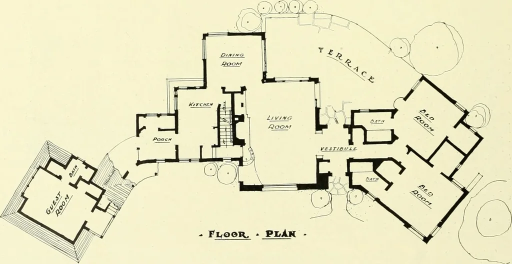An illustration from Architect and engineer, 1905, leaf 495
