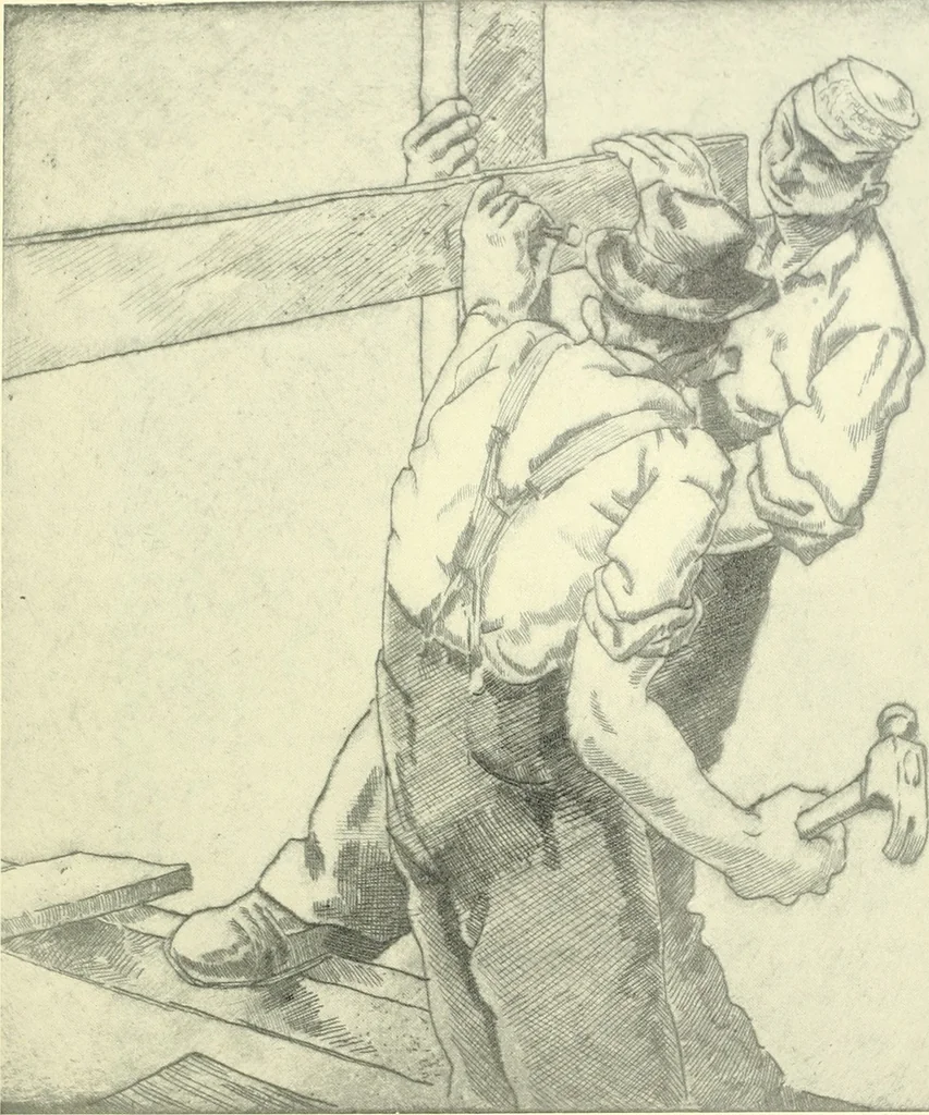 An illustration from Architect and engineer, 1905, leaf 508