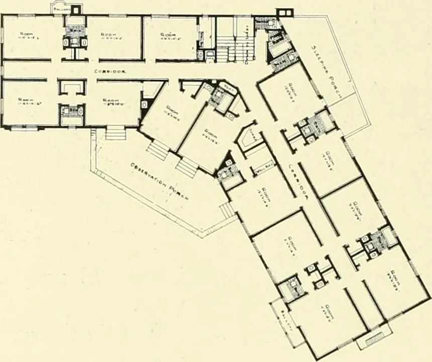 An illustration from Architect and engineer, 1905, leaf 513
