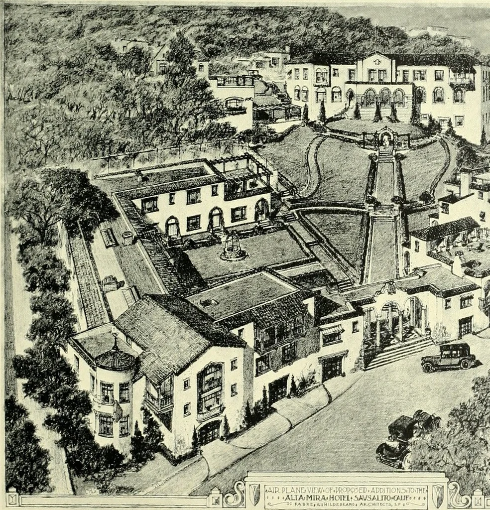 An illustration from Architect and engineer, 1905, leaf 514