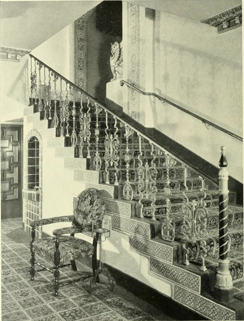 An illustration from Architect and engineer, 1905, leaf 515