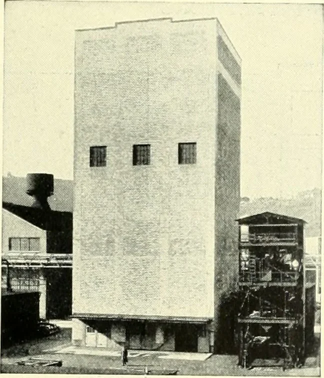 An illustration from Architect and engineer, 1905, leaf 526