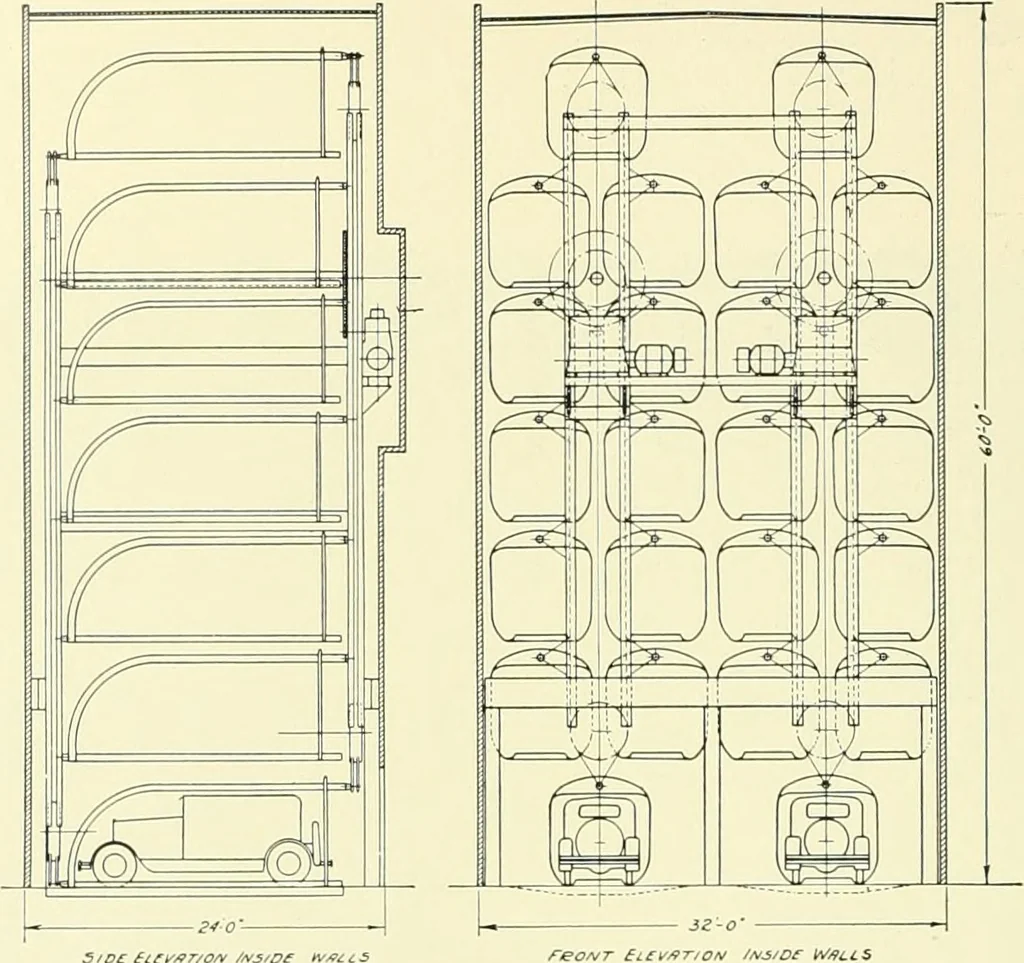 An illustration from Architect and engineer, 1905, leaf 527