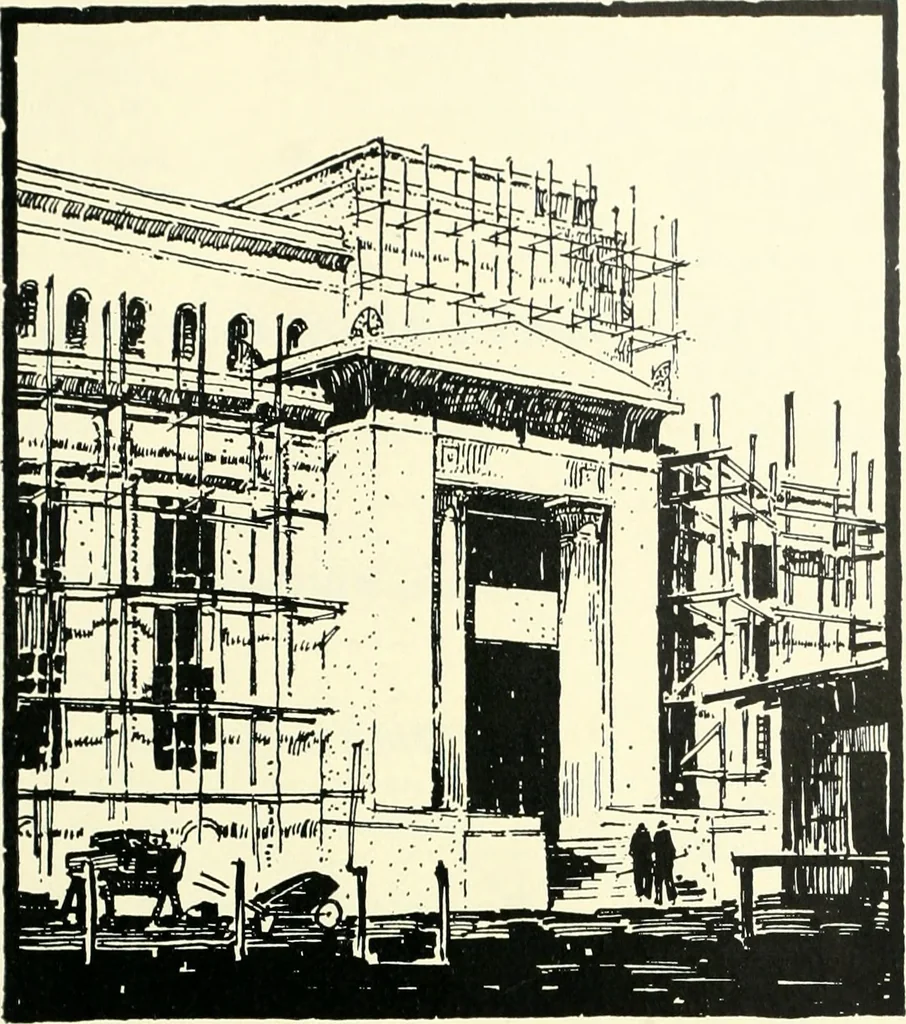 An illustration from Architect and engineer, 1905, leaf 546