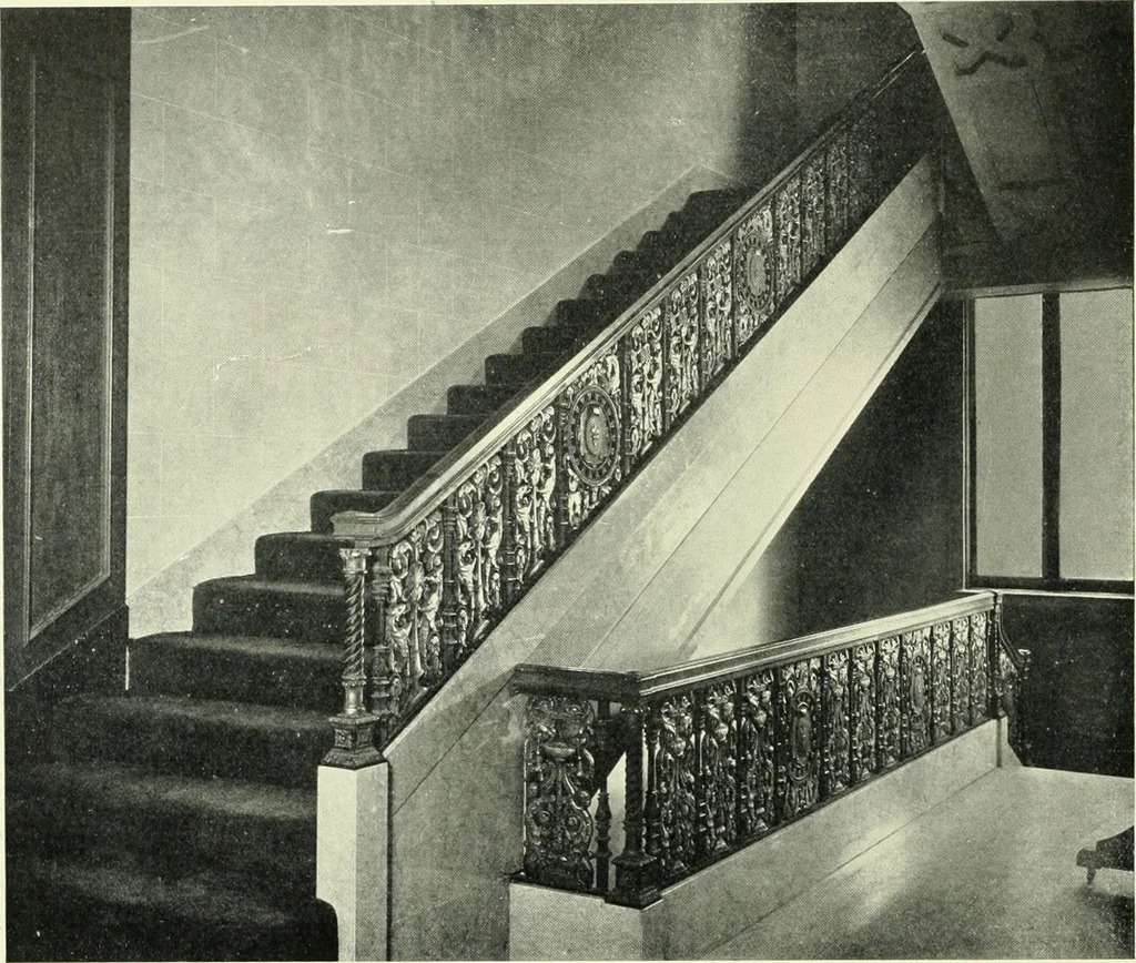 An illustration from Architect and engineer, 1905, leaf 55