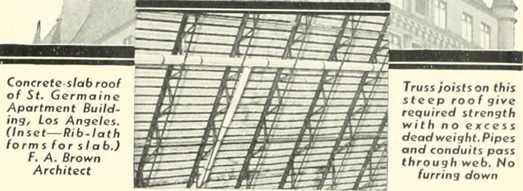An illustration from Architect and engineer, 1905, leaf 566