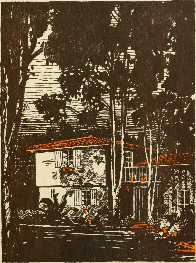 An illustration from Architect and engineer, 1905, leaf 580