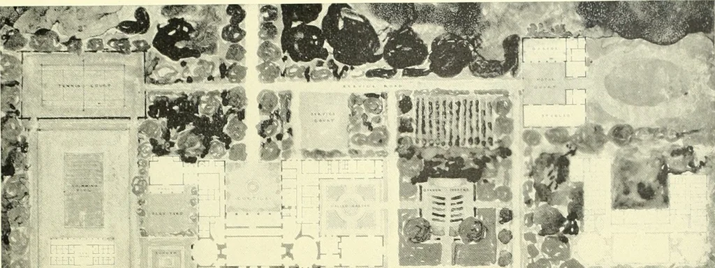 An illustration from Architect and engineer, 1905, leaf 588
