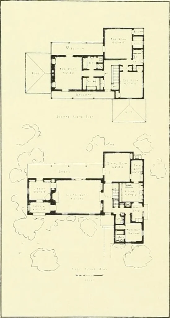 An illustration from Architect and engineer, 1905, leaf 589