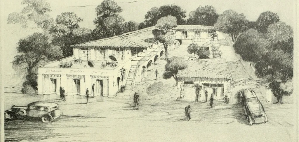 An illustration from Architect and engineer, 1905, leaf 592