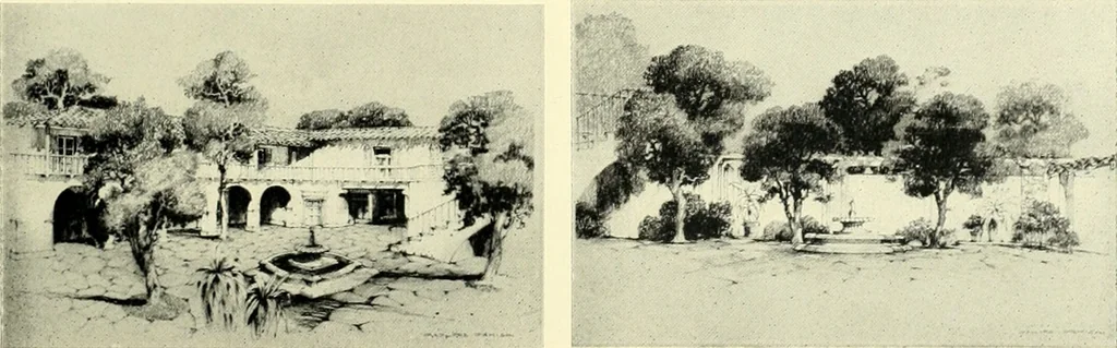 An illustration from Architect and engineer, 1905, leaf 592