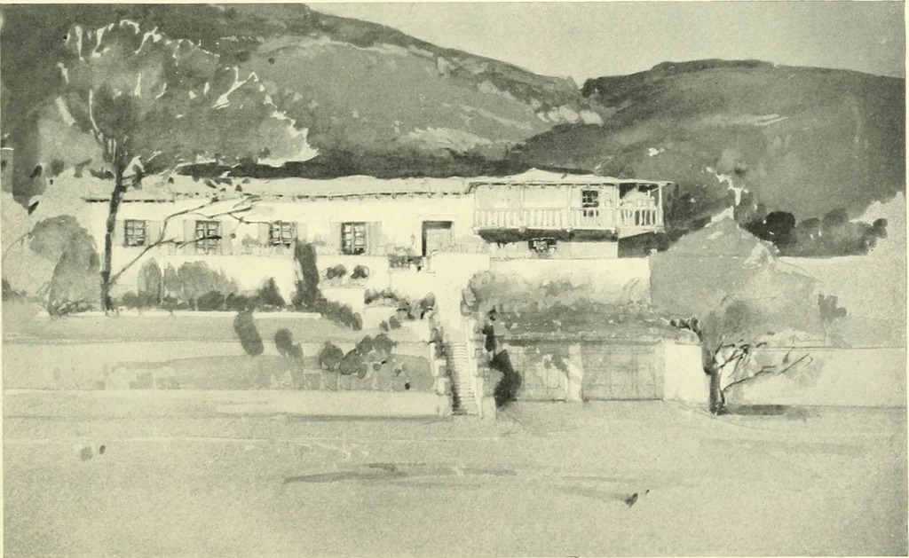 An illustration from Architect and engineer, 1905, leaf 594
