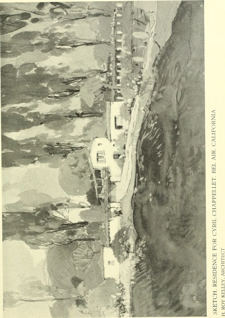 An illustration from Architect and engineer, 1905, leaf 608